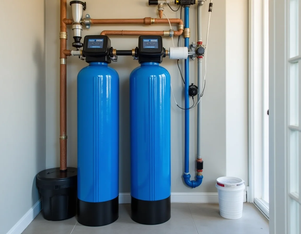 Whole-house water filtration system
